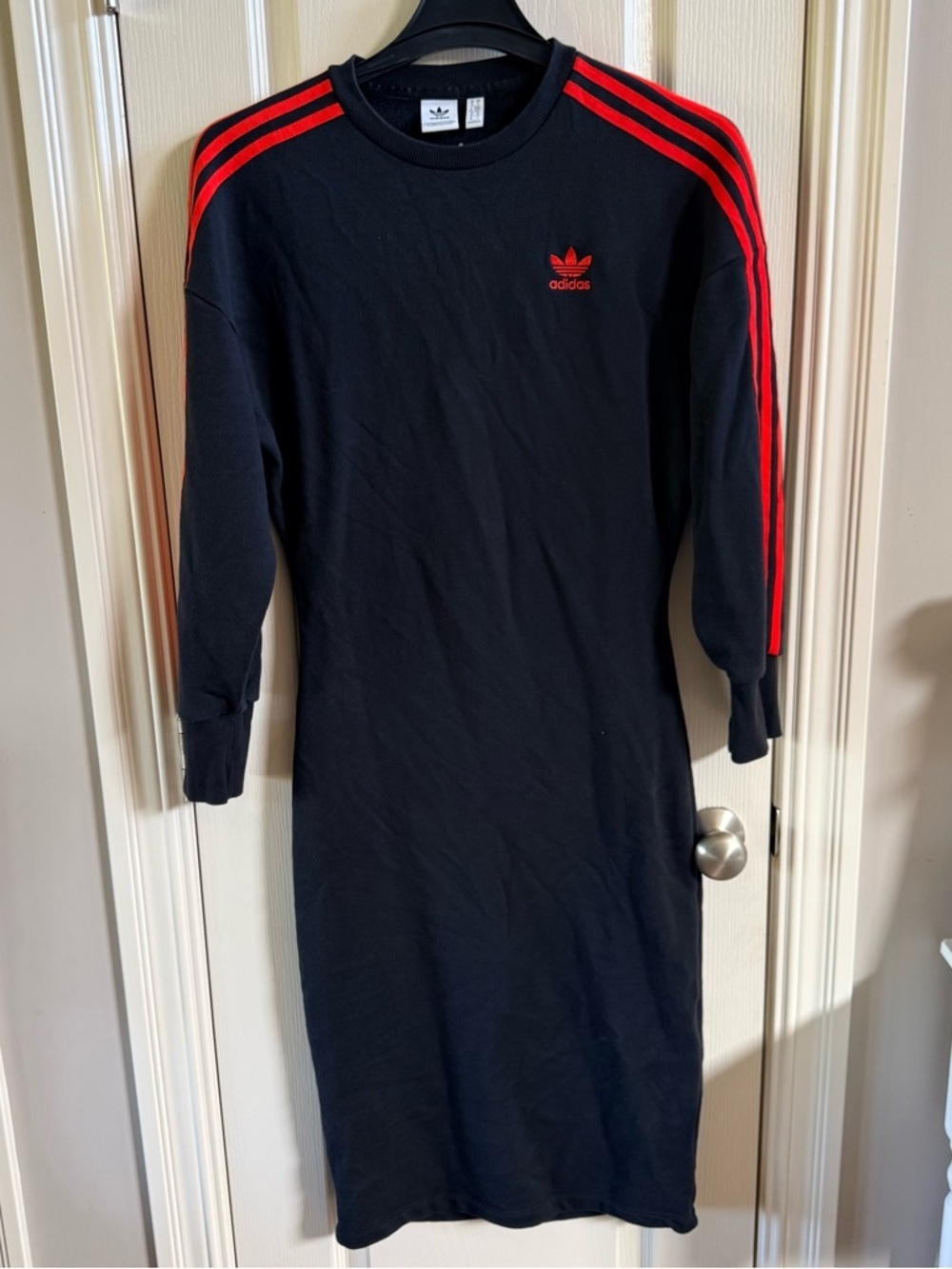 Adidas V-Day Sweater Dress. Size small